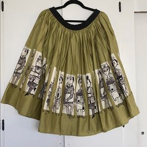 Mary Blair Commuters skirt XL